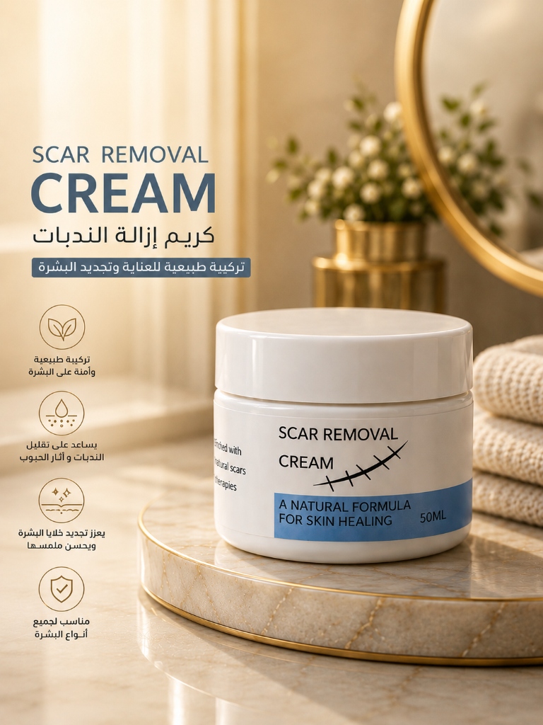 كريم إزالة الندبات بالدايميثيكون - Scar Removal Cream